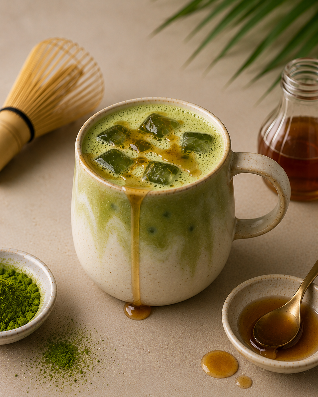 Maple Matcha Latte