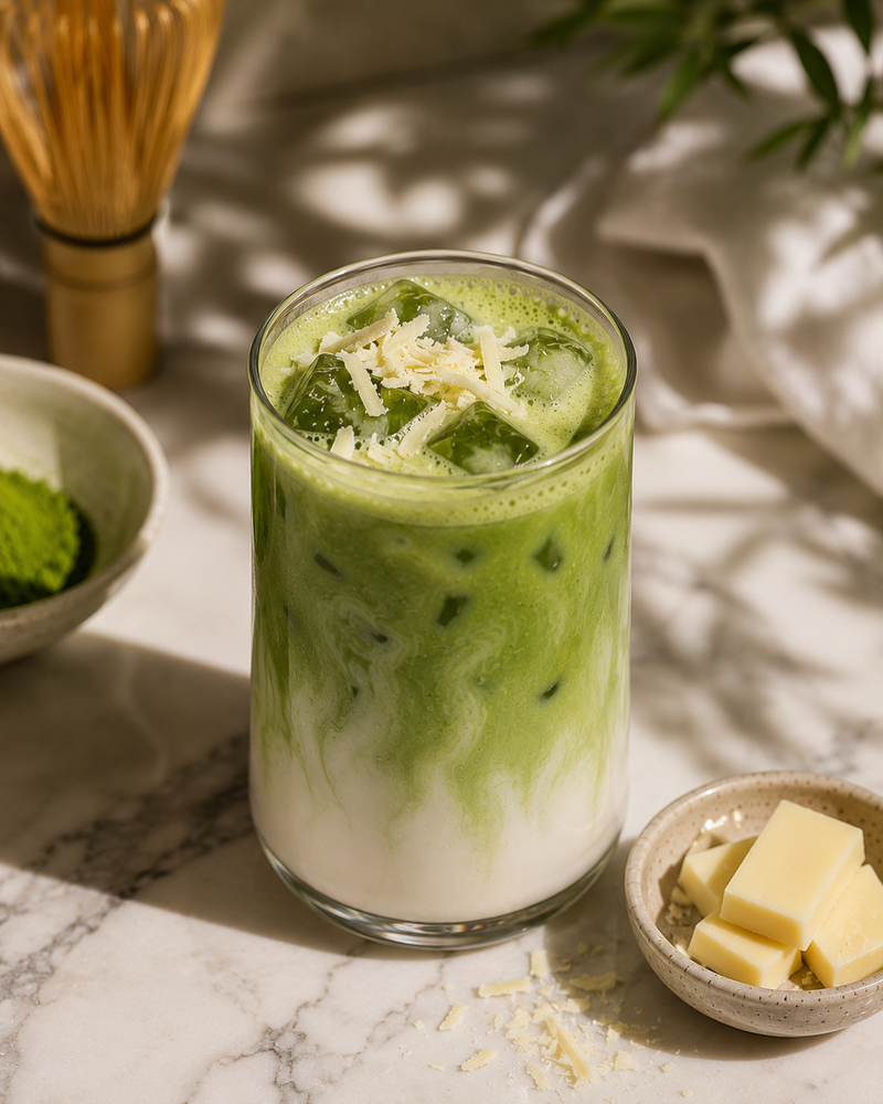 White Chocolate Matcha Recipe | Sip Dopa