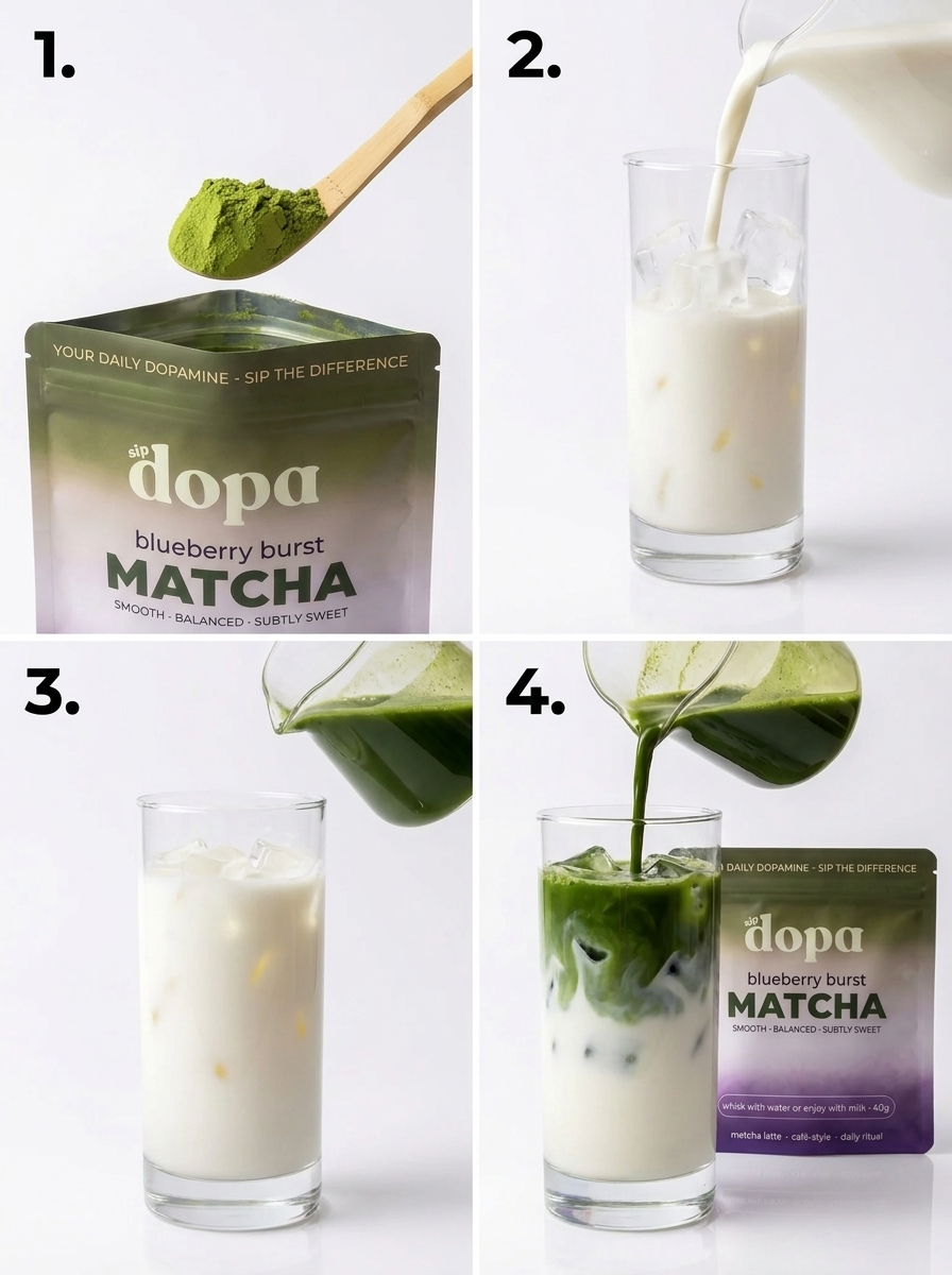 Blueberry Burst Matcha