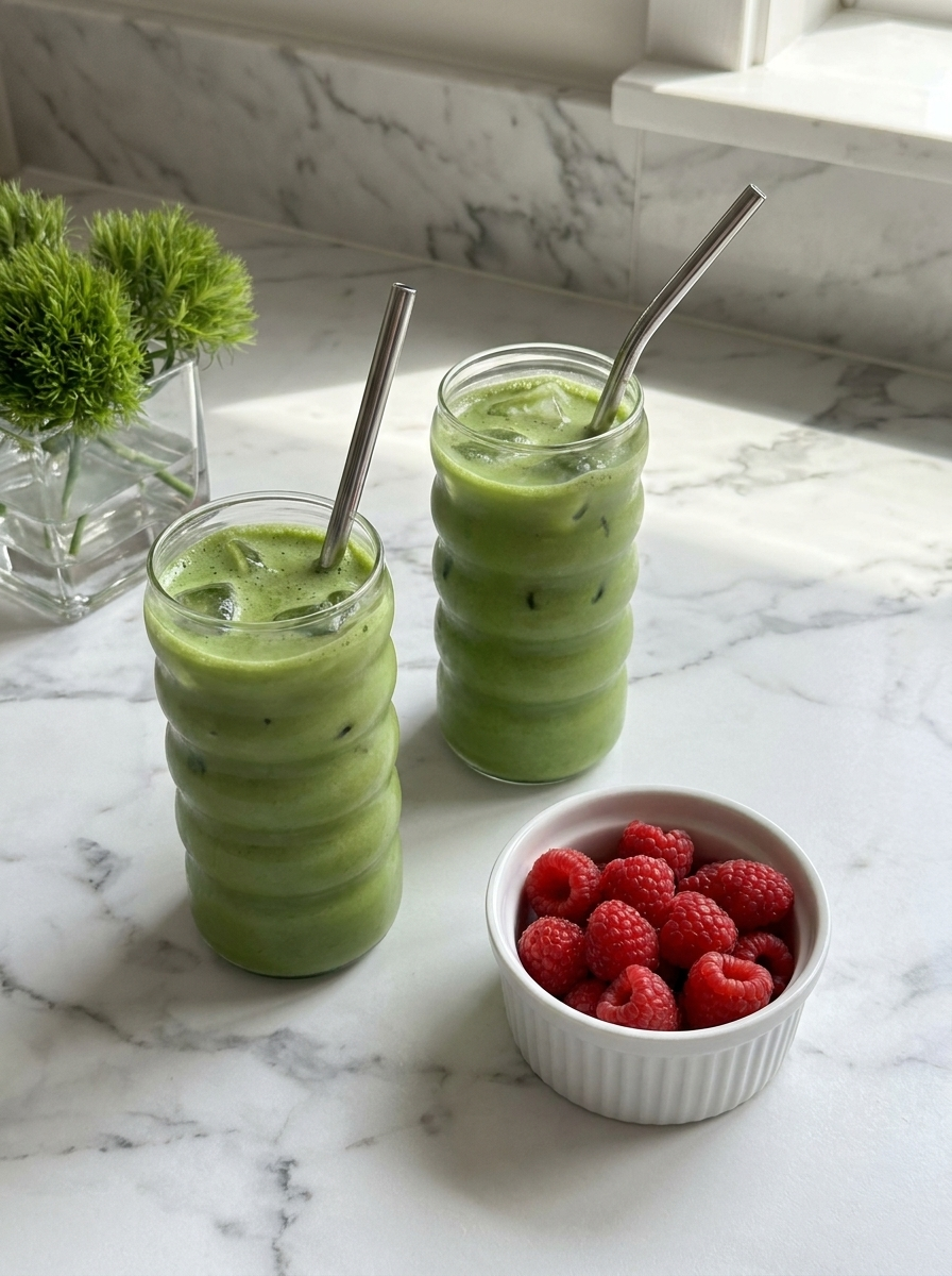 Raspberry Silk Matcha